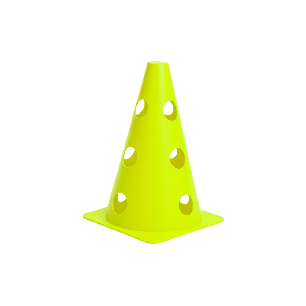 Cono con huecos para entrenamiento - Amarillo oro