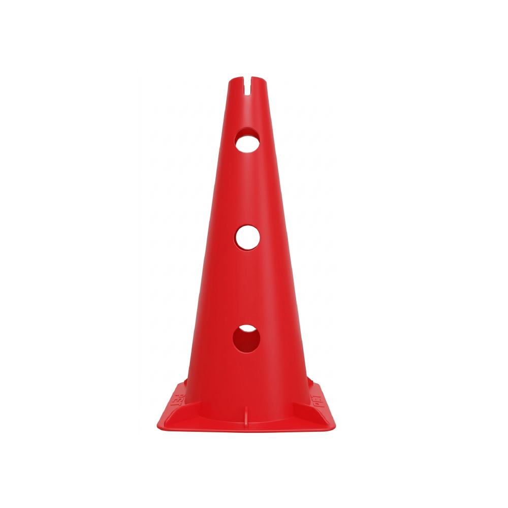 Cono con huecos para entrenamiento - Rojo
