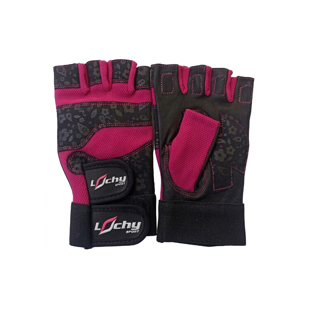 Mitones para pesas con doble velcro Lochy - Talla M