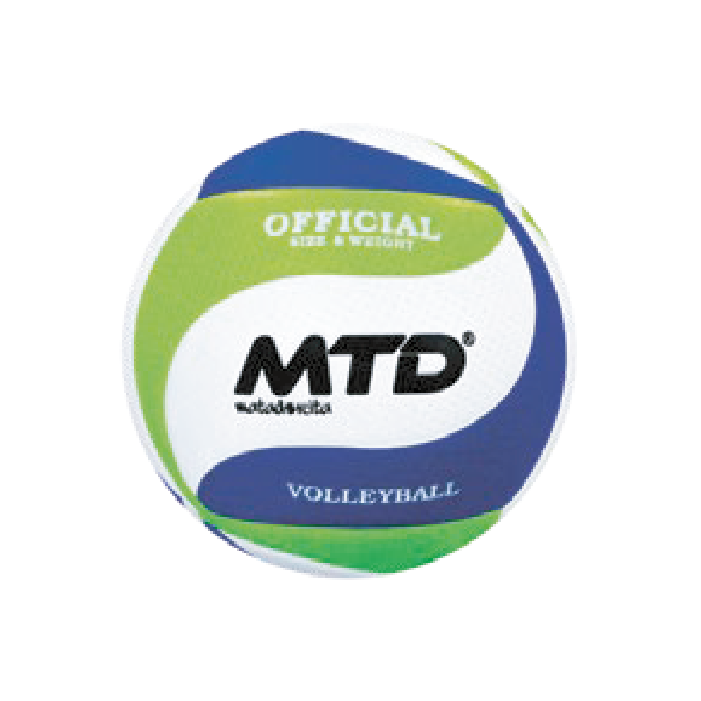 Pelota de voley neón tricolor #5