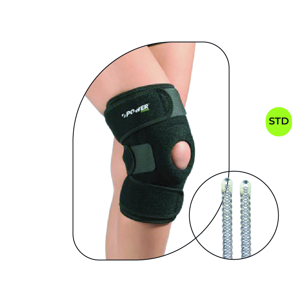 Rodillera con estabilizador triple velcro Power