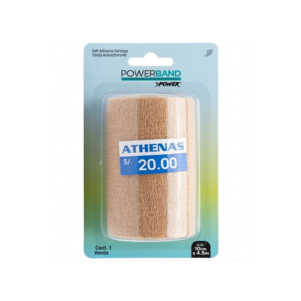 Venda autoadherente Power Band - Powerprene - 10cm x 4.5m