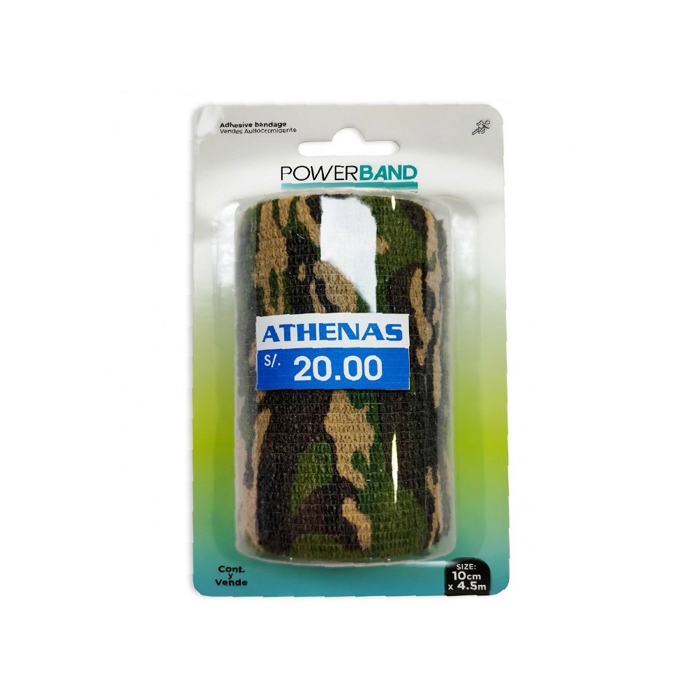 Venda autoadherente Power Band - Powerprene - 10cm x 4.5m