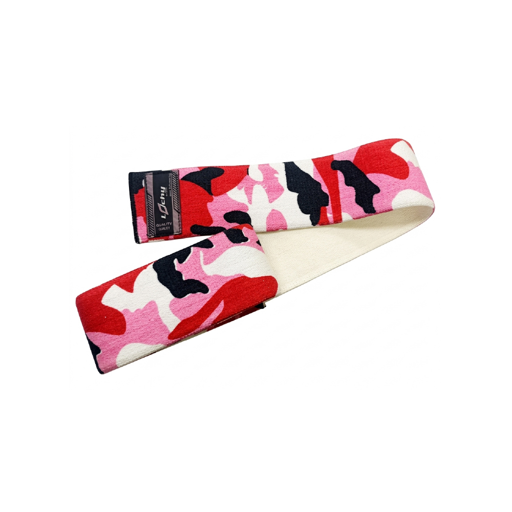 Venda rodillera camuflada rosado Lochy