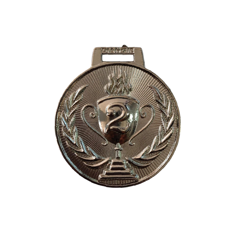 Medalla plata copa 2do lugar