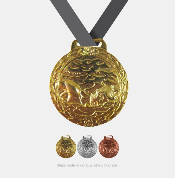 Medalla natación